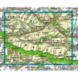 Achat Carte randonnées Lienzer Dolomiten-Lesachtal-Villgratental - Freytag 182