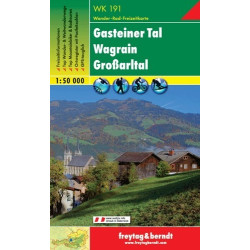 Achat Carte randonnées Gasteiner Tal-Wagrain-Großarltal - Freytag 191