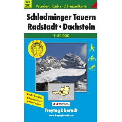 Achat Carte randonnées Schladminger Tauern-Radstadt-Dachstein - Freytag 201