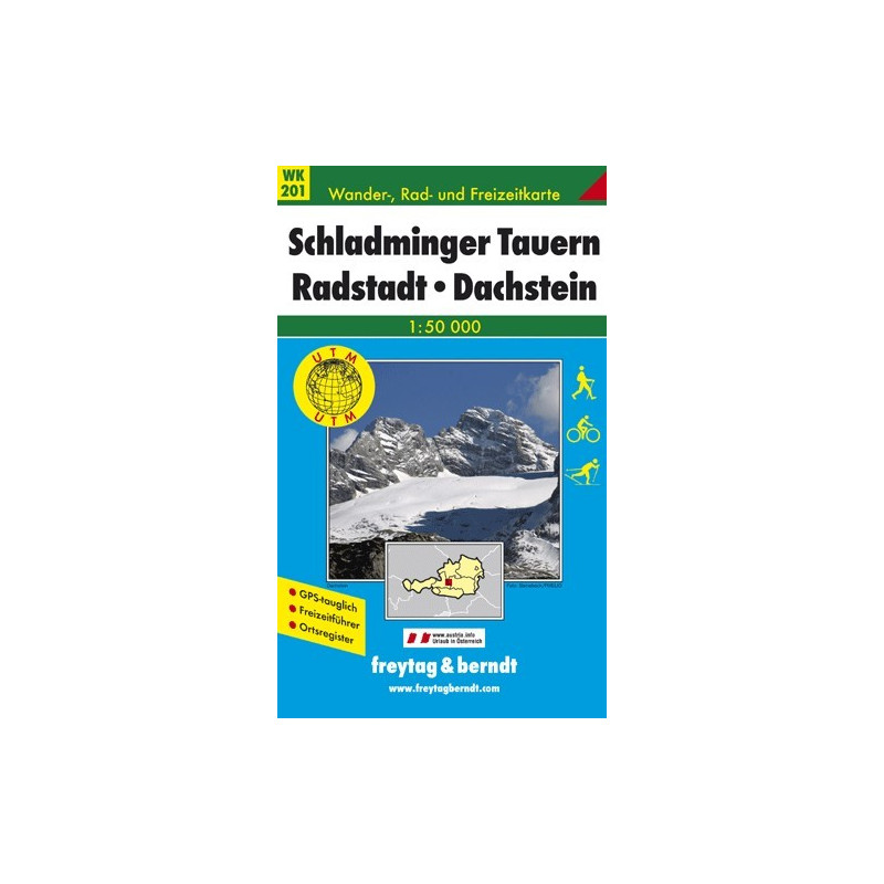 Achat Carte randonnées Schladminger Tauern-Radstadt-Dachstein - Freytag 201