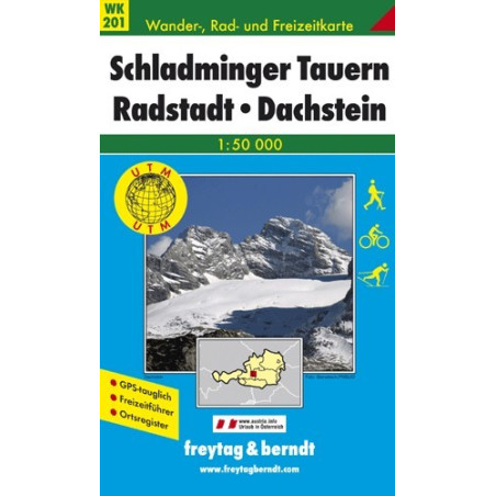 Achat Carte randonnées Schladminger Tauern-Radstadt-Dachstein - Freytag 201