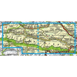 Achat Carte randonnées Naturarena Kärnten-Gailtal-Gitschtal-Lesachtal-Weissensee-Oberes Drautal - Freytag 223