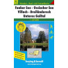 Achat Carte randonnées Faaker See-Ossiacher See-Villach-Dreiländereck-Unteres Gailtal - Freytag 224