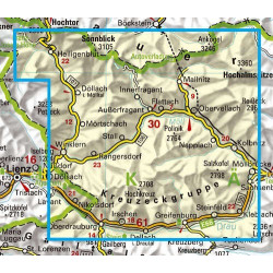 Achat Carte randonnées Mölltal-Kreuzeckgruppe-Drautal - Freytag 225