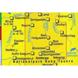 Achat Carte randonnées Bad Gastein - Kompass 040