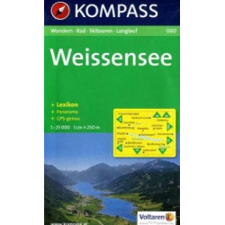 Achat Carte randonnées Wessensee - Kompass 060