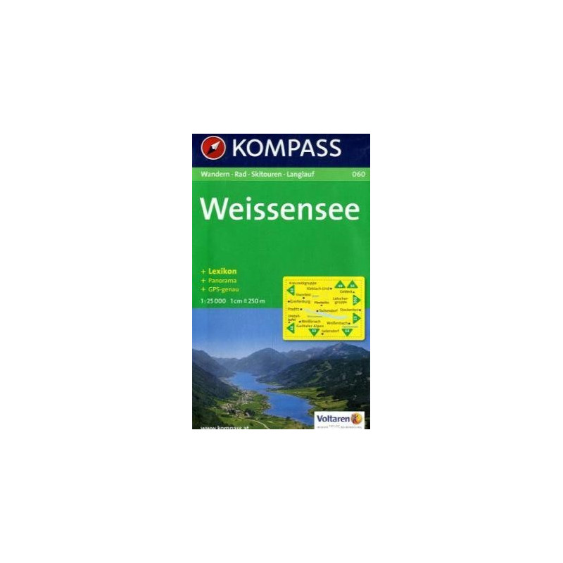 Achat Carte randonnées Wessensee - Kompass 060