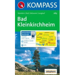 Achat Carte randonnées Bad Kleinkirchheim, Nationalpark Nockberge - Kompass 063