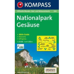 Achat Carte randonnées Nationalpark Gesäuse - Kompass 206