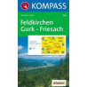 Achat Carte randonnées Feldkirchen Gurk, Friesach - Kompass 214
