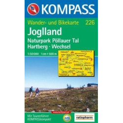 Achat Carte randonnées Joglland - Kompass 226