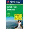 Achat Carte randonnées Innsbruck, Brenner - Kompass 36