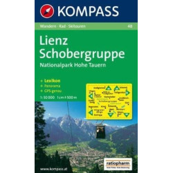 Achat Carte randonnées Lienz, Schobergruppe, Nationalpark Hohe Tauern - Kompass 48 | EAN : 9783854911821
