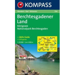 Achat Carte randonnées Berchtesgadener Land - Kompass 794