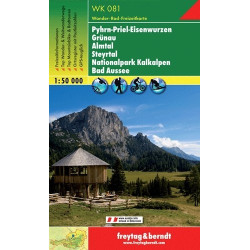 Achat Carte randonnées Grünau, Almtal, Steyrtal, Sengsengebirge - Freytag 081