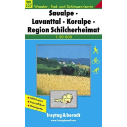 Achat Carte randonnées Saualpe-Lavanttal-Koralpe-Region Schilcherheimat -Freytag 237