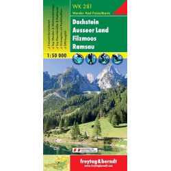 Achat Carte randonnées Dachstein-Ausseer Land-Filzmoos-Ramsau - Freytag 281