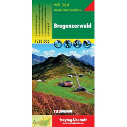 Achat Carte randonnées Bregenzerwald - Freytag 364