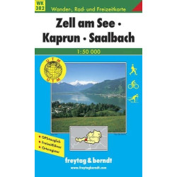 Achat Carte randonnées Zell am See-Kaprun-Saalbach - Freytag 382