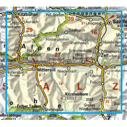 Achat Carte randonnées Zell am See-Kaprun-Saalbach - Freytag 382