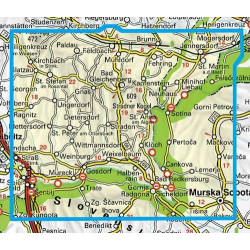 Achat Carte randonnées Südsteirisches Hügelland-Vulkanland-Bad Gleichenberg-Bad Radkersburg - Freytag 412