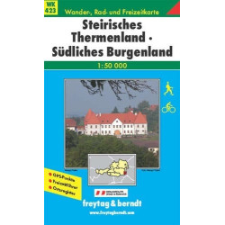 Achat Carte randonnées Steirisches Thermenland - Südliches Burgenland - Freytag 423