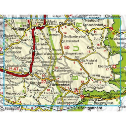 Achat Carte randonnées Steirisches Thermenland - Südliches Burgenland - Freytag 423