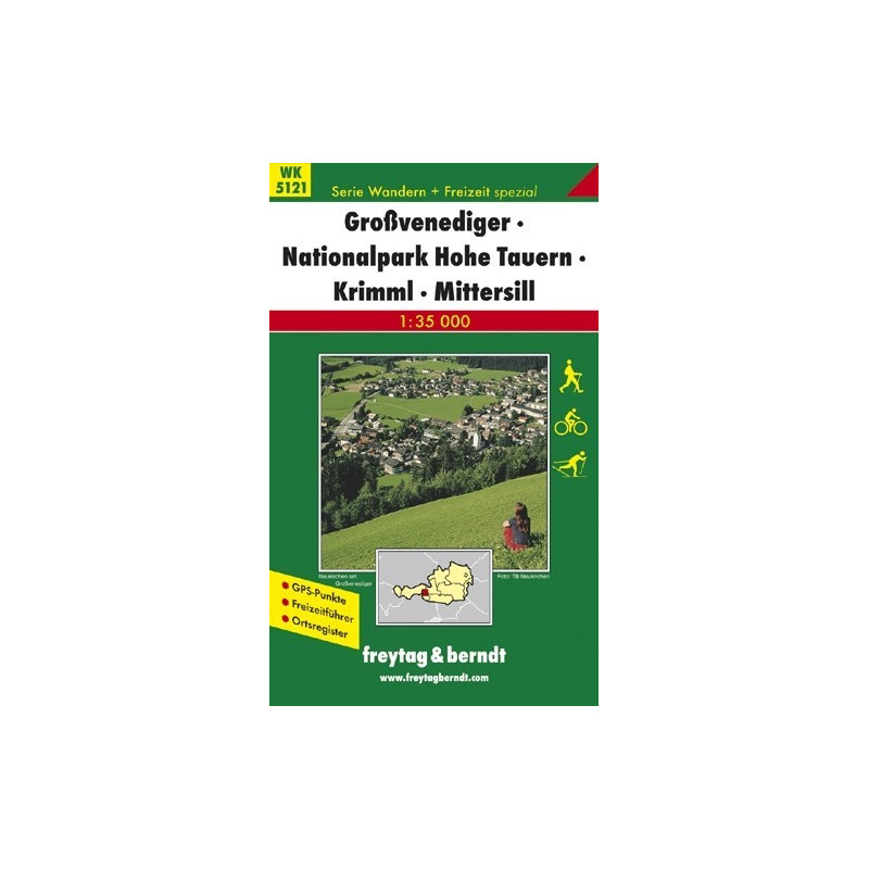 Achat Großvenediger-Nationalpark Hohe Tauern-Krimml-Mittersill - Freytag 5121