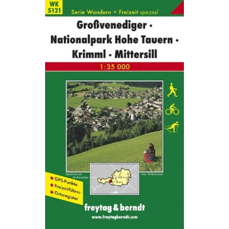 Achat Großvenediger-Nationalpark Hohe Tauern-Krimml-Mittersill - Freytag 5121