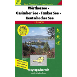 Achat Carte randonnées Wörther See-Ossiacher See-Faaker See-Keutschacher See - Freytag 5233