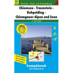 Achat Carte randonnées Chiemsee-Traunstein-Ruhpolding-Chiemgauer Alpen und Seen - Freytag 9