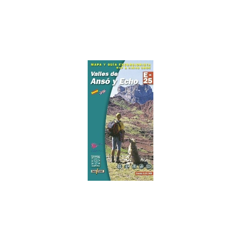 Achat Cartes randonnées Valles de Anso y Echo - Alpina