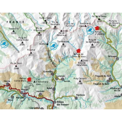 Achat Cartes randonnées Puigmal, Vall de Nuria, Ulldeter - Alpina