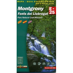 Achat Cartes randonnées Montgrony, Font de Llobregat, PN Cadi-Moixero - Alpina
