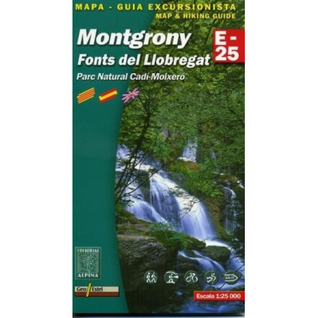 Achat Cartes randonnées Montgrony, Font de Llobregat, PN Cadi-Moixero - Alpina