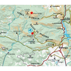 Achat Cartes randonnées Rasos de Peguera, Serra d'Ensija - Alpina