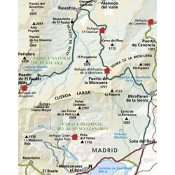 Achat Cartes randonnées La Pedriza, Parque Natural de Penalara - Alpina
