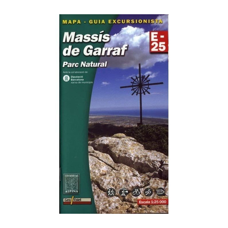 Achat Cartes randonnées Massis de Garraf - Alpina