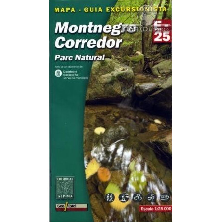 Achat Cartes randonnées Montnegre, Corredor - Alpina