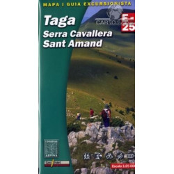 Achat Cartes randonnées Taga, Serra Cavallera, Sant Amand - Alpina
