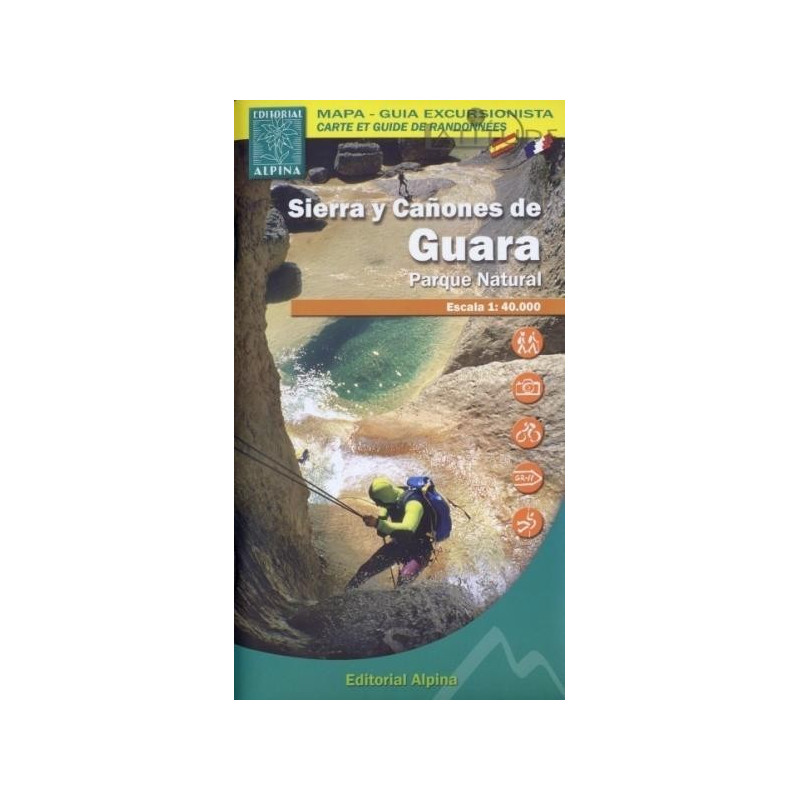 Achat Cartes randonnées Sierra de Guara - Alpina