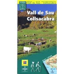Achat Cartes randonnées Vall de Sau, Collsacabra - Alpina