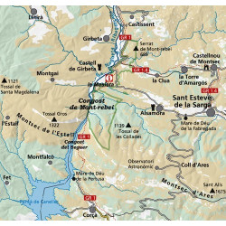 Achat Cartes randonnées Congost de Montrebei - Alpina