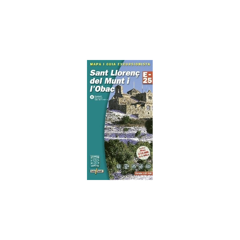 Achat Cartes randonnées Sant Llorenc del Munt - Alpina Achat Cartes randonnées Sant Llorenc del Munt - Alpina