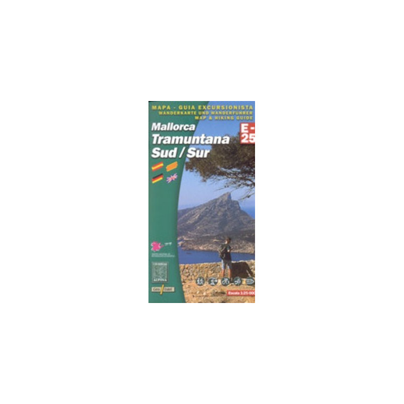 Achat Cartes randonnées Mallorca Tramuntana Sud - Alpina Achat Cartes randonnées Mallorca Tramuntana Sud - Alpina