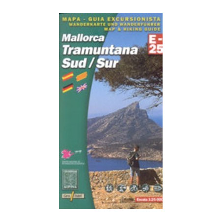 Achat Cartes randonnées Mallorca Tramuntana Sud - Alpina