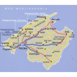 Achat Cartes randonnées Mallorca Tramuntana Sud - Alpina