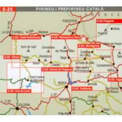 Achat Cartes randonnées Vall de Lord - Alpina