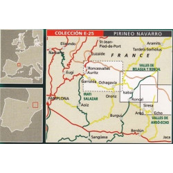 Achat Cartes randonnées Belagua, Roncal - Alpina