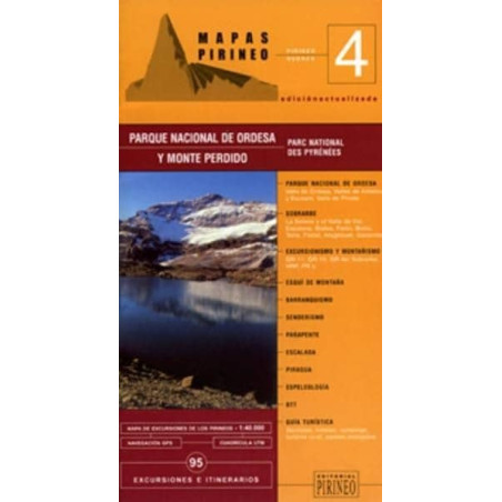 Achat Cartes randonnées Parque Nacional Ordesa -  Editorial Pirineo